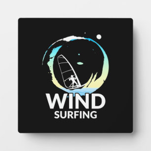 Plaque Photo I Love Windsurf