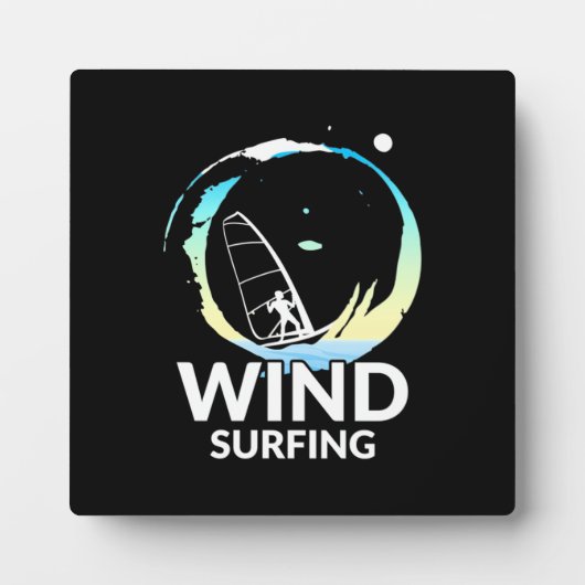 Plaque Photo I Love Windsurf (Devant)