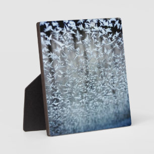 Plaque Photo Icicules d'hiver