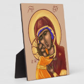 Plaque Photo Icon of the Mother of God (Côté)