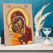 Plaque Photo Icon of the Mother of God (Côté)