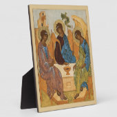 Plaque Photo Icône de la Sainte Trinité (Côté)