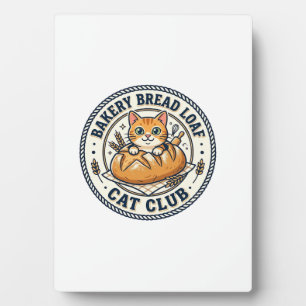 Plaque Photo Idée Cadeau Chaton Maman Boulangerie Pain - Boulan
