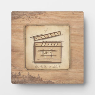 Plaque Photo Idée cadeau pour cinéaste, acteur, réalisateur de