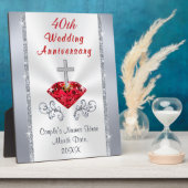 Plaque Photo Idées cadeaux personnalisées Christian Ruby Annive (Côté)