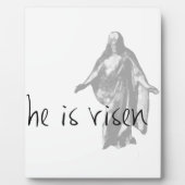 Plaque Photo Il est mort. (Devant)