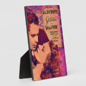 Plaque Photo Il n'y a jamais eu une femme comme elle ! (Côté)