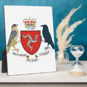 Plaque Photo île de l'emblème de l'homme (Côté)