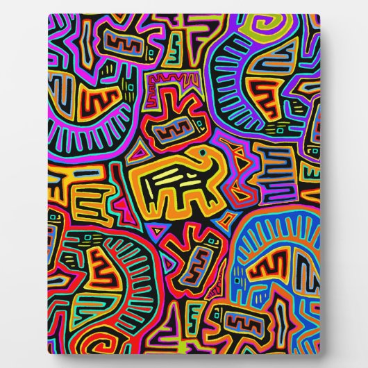 Plaque Photo Île Mola Collage (Devant)