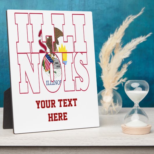 Plaque Photo Illinois (Côté)