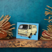 Plaque Photo Illustration classique de van (Côté)