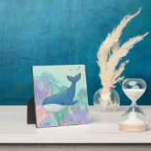 Plaque Photo Illustration de baleine (Insitu)
