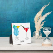 Plaque Photo Illustration de cocktail (Insitu)
