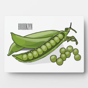 Plaque Photo Illustration de dessin de pois