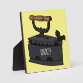 Plaque Photo Illustration de dessin en fer de Charbon (Recto)