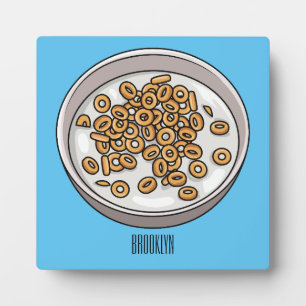 Plaque Photo Illustration de dessin sur les céréales