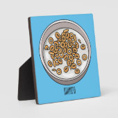 Plaque Photo Illustration de dessin sur les céréales (Recto)