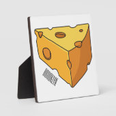 Plaque Photo Illustration de fromage (Recto)