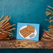 Plaque Photo Illustration de gaufre (Côté)