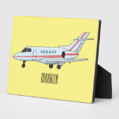 Plaque Photo Illustration de jet privé (Côté)