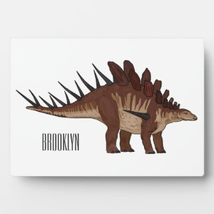 Plaque Photo Illustration de Kentrosaurus