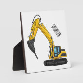 Plaque Photo Illustration de la pelle de rupture (Recto)