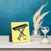 Plaque Photo Illustration de piano clavier (Insitu)