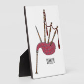 Plaque Photo Illustration de pipes (Côté)