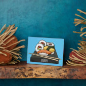 Plaque Photo Illustration de sushi (Côté)