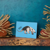 Plaque Photo Illustration de Tamandua (Côté)