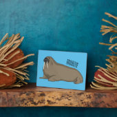 Plaque Photo Illustration de Walrus (Côté)