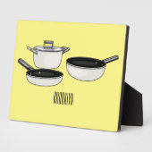 Plaque Photo Illustration des jeux de cuisine (Côté)