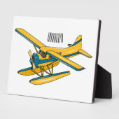 Plaque Photo Illustration d'hydravion (Côté)