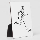 Plaque Photo Illustration du cool du coureur (Côté)