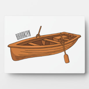 Plaque Photo Illustration d'un bateau à roues