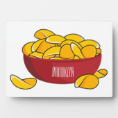 Plaque Photo Illustration d'une puce de pomme de terre (Devant)