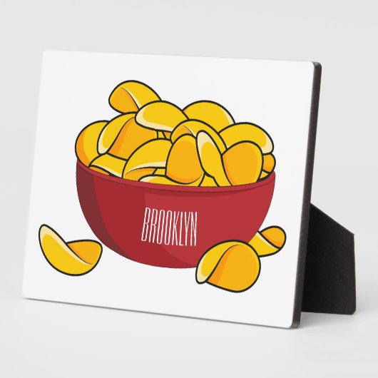 Plaque Photo Illustration d'une puce de pomme de terre (Côté)