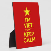 Plaque Photo I'm Viet I Can't Keep Calm (Côté)