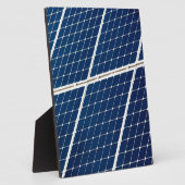 Plaque Photo Image amusante d'un panneau solaire (Côté)