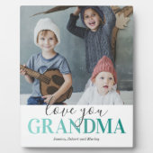 Plaque Photo Image de grand-mère d'amour (Devant)