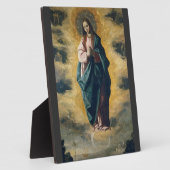 Plaque Photo Immaculée Conception de Zurbarán (Côté)