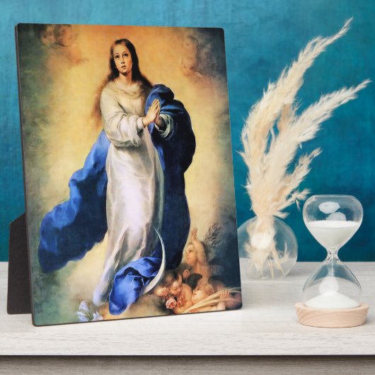 Plaque Photo Immaculée Conception Gold (Côté)