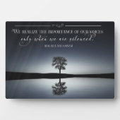 Plaque Photo Importance Of Our Voices (Devant)