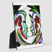 Plaque Photo Impression Abstrait Face Hakuna Matata (Côté)