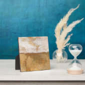 Plaque Photo Impression Abstraite de l'horizon orange | Melissa (Insitu)