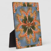 Plaque Photo Impression d'art Abstrait Giraffe (Côté)