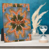 Plaque Photo Impression d'art Abstrait Giraffe (Côté)