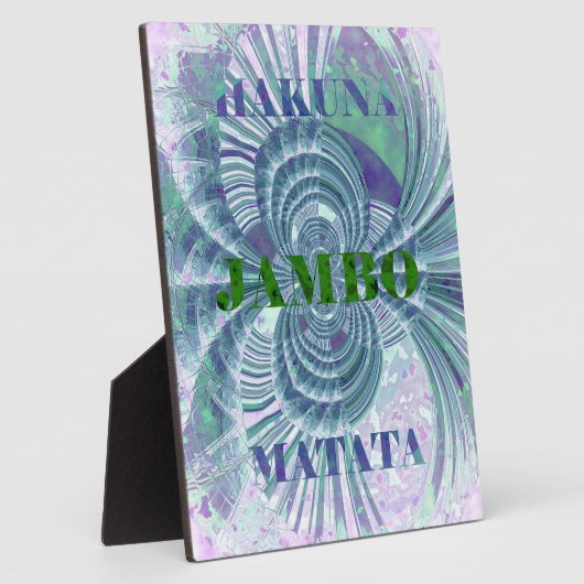 Plaque Photo Impression d'art Aurora Matata (Côté)