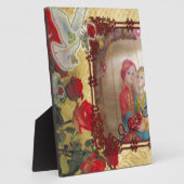 Plaque Photo Impression d'art graphique de portrait de poupée d (Côté)