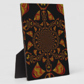 Plaque Photo Impression d'art Kaleidoscope crâne (Côté)